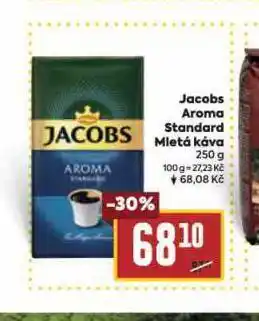 Billa Jacobs aroma standard mletá káva nabídka