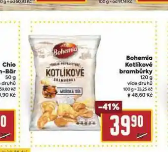 Billa Bohemia kotlíkové brambůrky nabídka