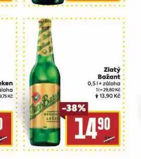 Billa Pivo zlatý bažant nabídka