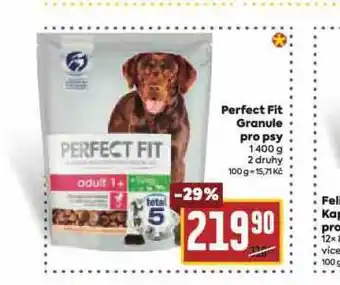 Billa Perfect fit granule pro psy nabídka