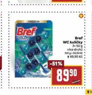 Billa Bref wc kuličky nabídka