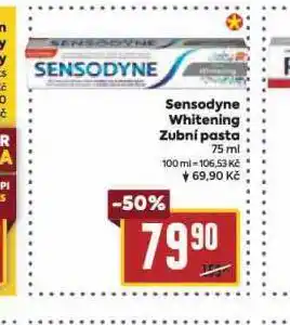 Billa Sensodyne whitening zubní pasta nabídka