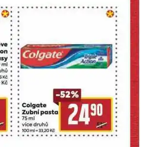 Billa Colgate zubní pasta nabídka
