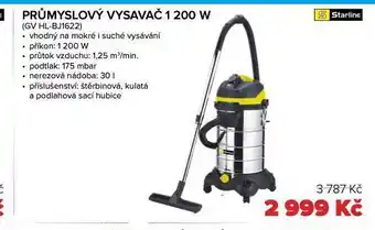 Průmyslový vysavač 1200 w