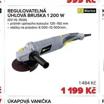 Auto Kelly Regulovatelná úhlová bruska 1200 w nabídka