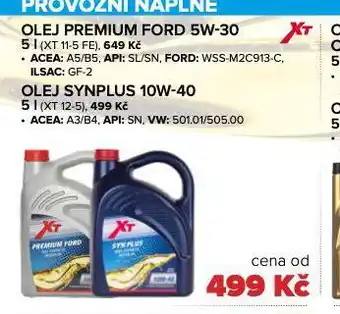Auto Kelly Olej premium ford 5w-30 nabídka