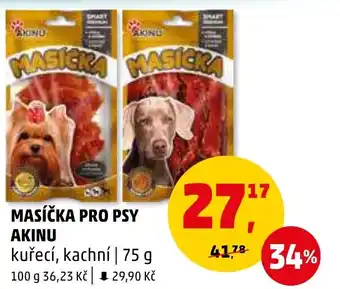 Penny Market MASÍČKA PRO PSY AKINU nabídka