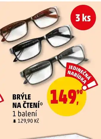 Penny Market BRÝLE NA ČTENÍ nabídka
