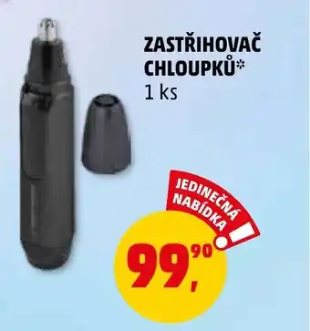 ZASTŘIHOVAČ CHLOUPKŮ