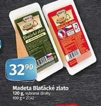 COOP TIP Madeta Blatácké zlato nabídka