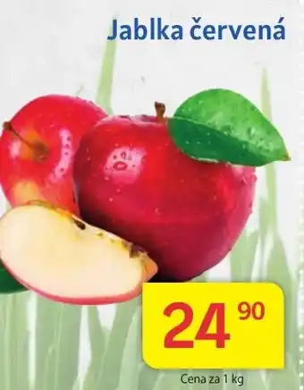 Kubík potraviny Jablka červená nabídka