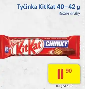 Kubík potraviny Tyčinka KitKat 40-42 g nabídka