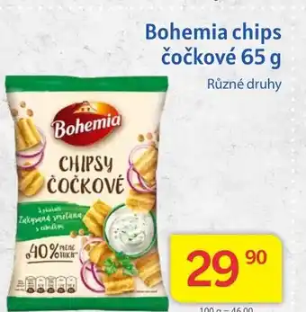 Kubík potraviny Bohemia chips čočkové 65 g nabídka