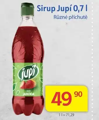 Kubík potraviny Sirup Jupí 0,7L nabídka