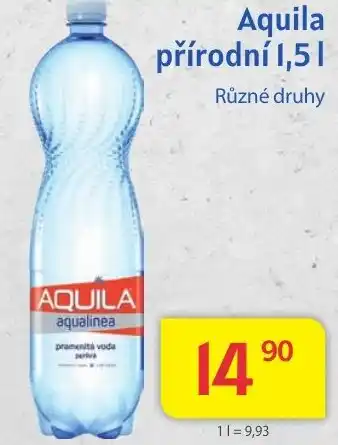 Kubík potraviny Aquila přírodní 1,5L nabídka