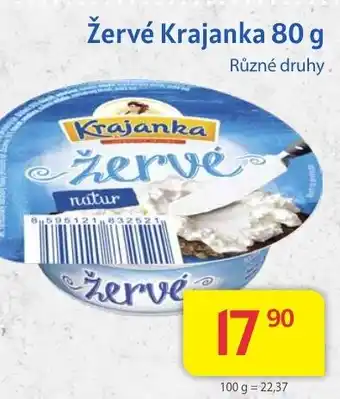 Kubík potraviny Žervé Krajanka 80 g nabídka