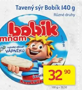 Kubík potraviny Tavený sýr Bobík 140 g nabídka