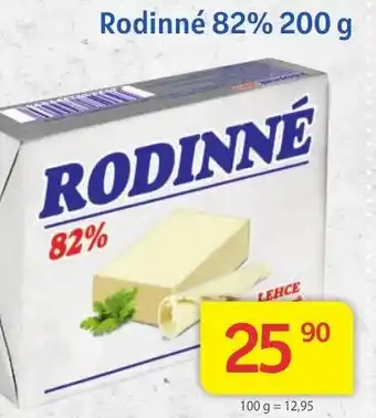 Kubík potraviny Rodinné 82% 200 g nabídka