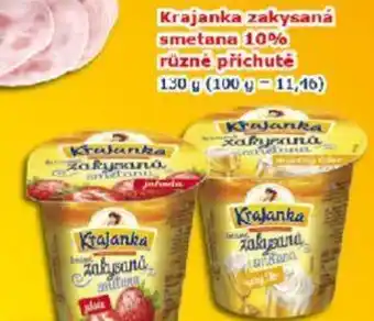 ESO MARKET Krajanka zakysaná smetana 10% ruzné příchuté nabídka