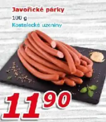 ESO MARKET Javořické párky 100 g nabídka