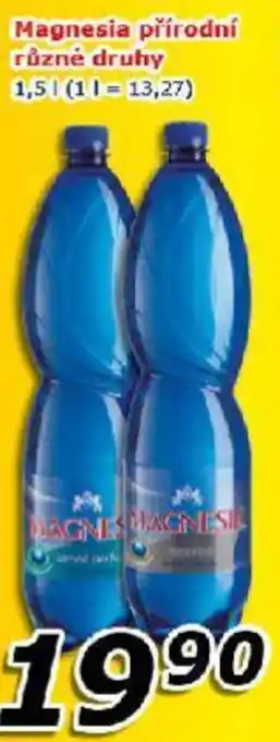 ESO MARKET Magnesia přírodní různé druhy 1,5L nabídka