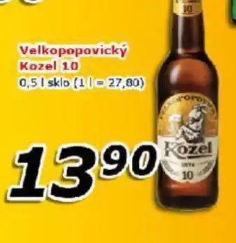 ESO MARKET Velkopopovický Kozel 10 0.5L nabídka