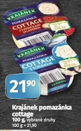 Coop Krajánek pomazánka cottage nabídka