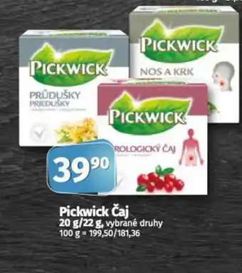 Coop Pickwick čaj nabídka