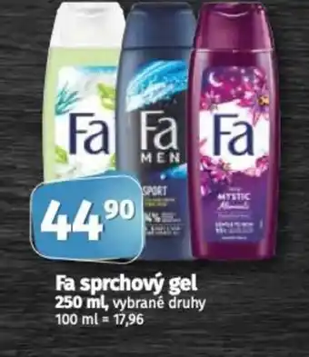 Coop Fa sprchový gel nabídka