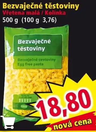 Norma Bezvaječné těstoviny nabídka