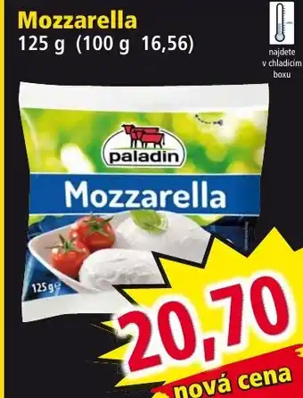 Norma Mozzarella nabídka
