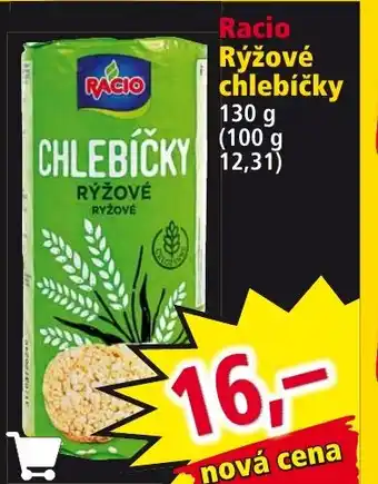 Norma Racio Rýžové chlebíčky nabídka