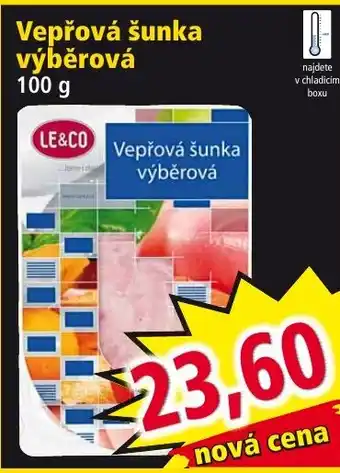 Norma Vepřová šunka výběrová nabídka
