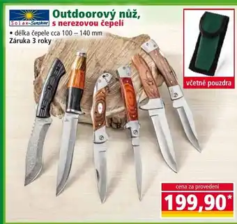 Norma Outdoorový nůž, s nerezovou čepelí nabídka