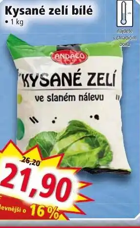Norma Kysané zelí bílé nabídka