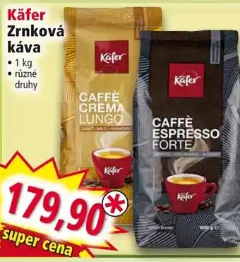 Norma Käfer Zrnková káva nabídka