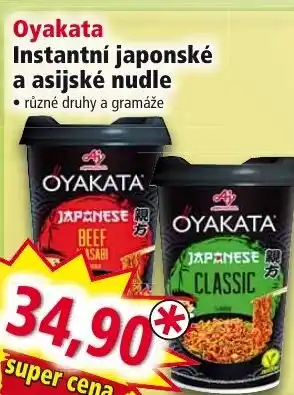 Norma Oyakata Instantní japonské a asijské nudle nabídka
