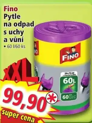 Norma Fino pytle na odpad s uchy a vůní nabídka