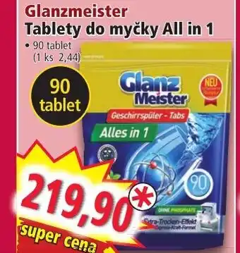 Norma Glanzmeister Tablety do myčky All in 1 nabídka