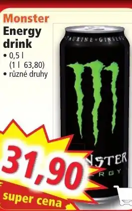 Norma Monster Energy drink 0.5L nabídka