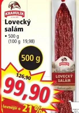 Norma Lovecký salám nabídka