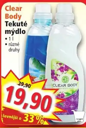 Norma Clear Body Tekuté mýdlo nabídka