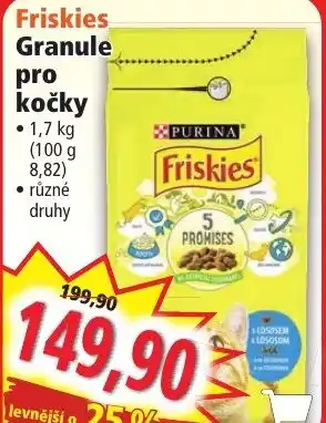 Norma Friskies Granule pro kočky nabídka