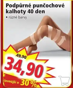 Norma Podpůrné punčochové kalhoty 40 den nabídka