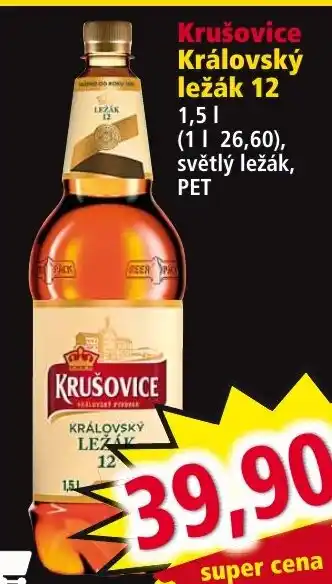 Norma Krušovice Královský ležák 12 1,5L nabídka