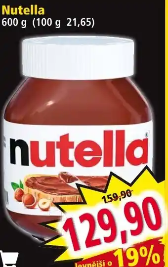 Norma Nutella nabídka
