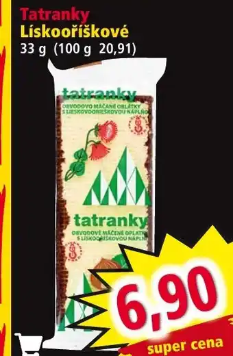 Norma Tatranky Lískooříškové nabídka