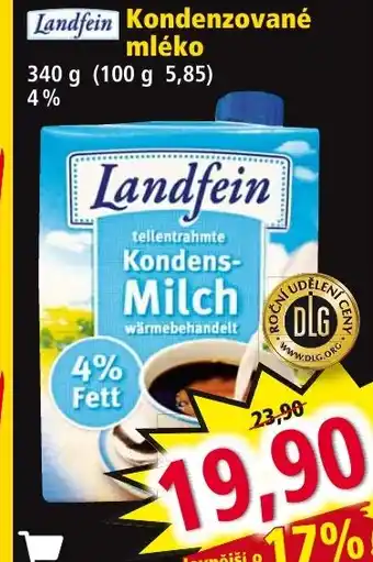 Norma Landfein Kondenzované mléko nabídka