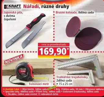 Norma Nářadí, různé druhy nabídka