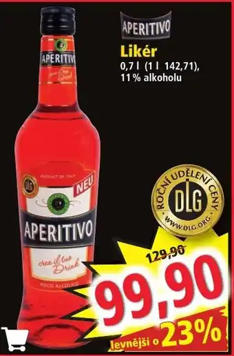 Norma APERITIVO Likér 0.7L nabídka